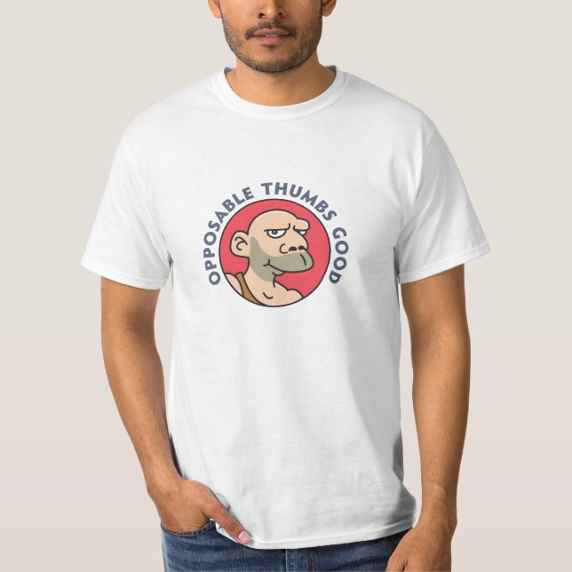 T-shirt Homme des cavernes drôle (Devant)