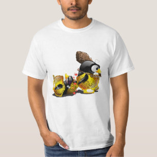 T-shirt Homme des cavernes Tux dans l'amour