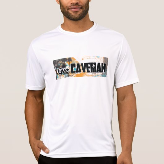 T-shirt Homme des cavernes vivant (Devant)