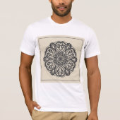 T-shirt Homme Design Ornemental (Devant)