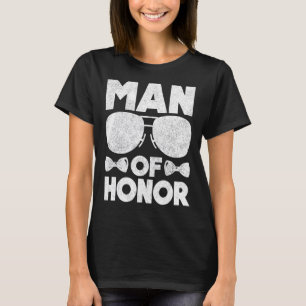 T-shirt Homme d'honneur Meilleure amie Mariage Enterrement