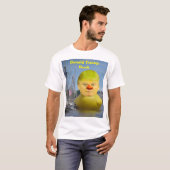 T-shirt homme Donald Trump Rubber Yellow Duck (Devant entier)