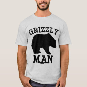 T-shirt homme drôle, chemise homme GRIZZLY