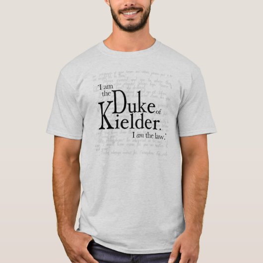 T-shirt homme du duc de Kielder (Devant)