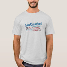 T-shirt homme du lac Cumberland