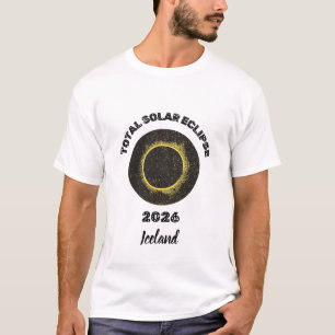 T-shirt homme Eclipse Totale de Soleil 2026 Tshirt