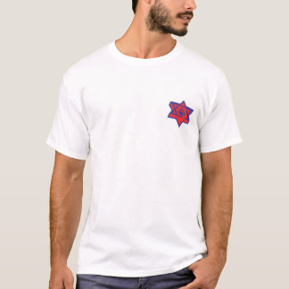 T-shirt homme #EJH en blanc