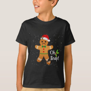 T-shirt Homme en pain d'épices - Oh Snap Funny Mignonne No