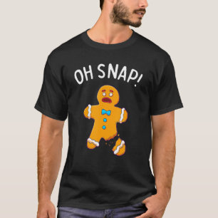 T-shirt Homme en pain d'épices Oh Snap Noël Fabrication d