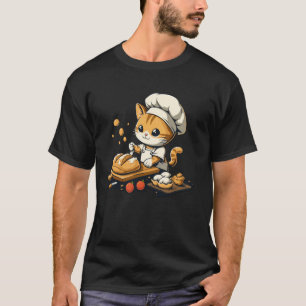 T-shirt Homme et Femme Certifiés Boulanger de Chat