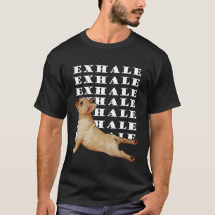 T-shirt Homme Et Femme Chien Français Chien À Moelle Chien