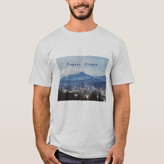 T-shirt homme "Eugene, Oregon" (Devant)