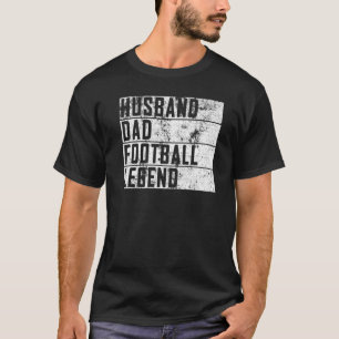 T-shirt Homme Fête des pères Époux Papa Football Legend Fo
