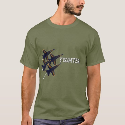T-shirt homme Fighter Spirit | Gras (Devant)