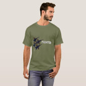 T-shirt homme Fighter Spirit | Gras (Devant entier)