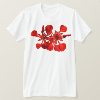 T-Shirt Homme Fleur de Poinciana Royale