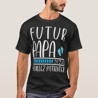 T-shirt Homme Futur papa 2023
