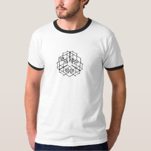 T-Shirt Homme Géométrique Hexagone et 'H Stylé