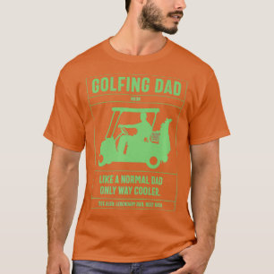 T-shirt Homme Golfing Papa Dictionnaire Définition Drôle