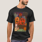 T-shirt homme Gourds Halloween (Devant)