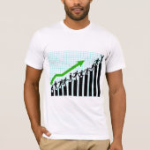 T-shirt homme graphique de tendance ascendante (Devant)