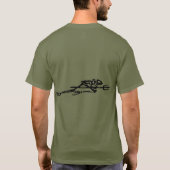 T-shirt Homme-grenouille en avant (Dos)
