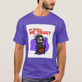 T-Shirt homme Halloween 'In Skull We Trust'