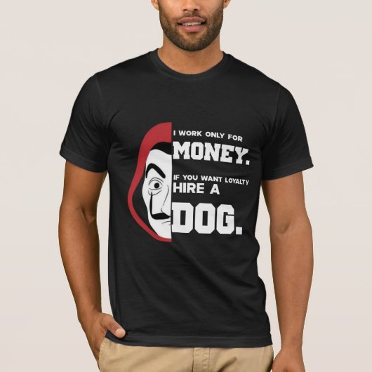 T-shirt Homme Heist Money (Devant)