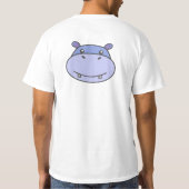 T-shirt homme Hippo mignon (Dos)