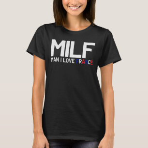 T-shirt Homme I Love France Adulte Humour Joke France