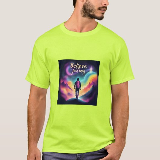 T-shirt homme imprimé fantaisie (Devant)