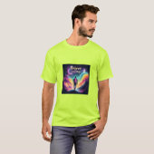 T-shirt homme imprimé fantaisie (Devant entier)