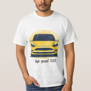 T-shirt homme imprimé voiture