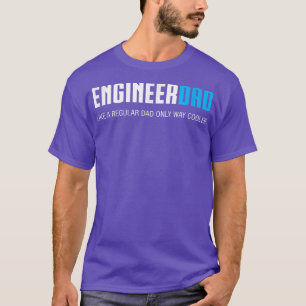 T-shirt Homme Ingénieur Papa, Drôle mignon cadeau Fête des