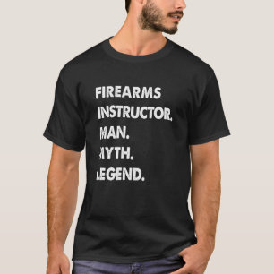 T-shirt Homme instructeur d'armes à feu Mythe Légende