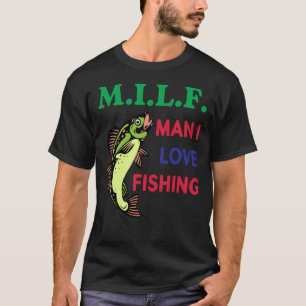 T-shirt Homme J'adore La Pêche