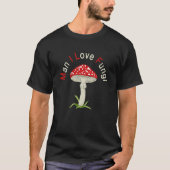 T-shirt Homme J'Aime Les Champignons Champignons (Devant)