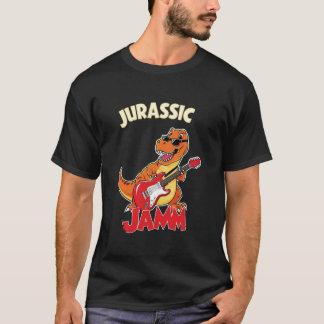 T-Shirt Homme Jam Jam Jurassic - Dinosaure Jouer G