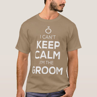 T-shirt homme Je ne peux pas rester calme Je suis 