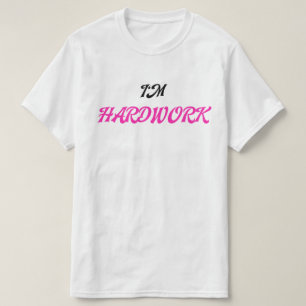 T-Shirt homme "JE Suis Travailleur" pour couple mi