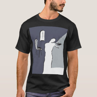 T-shirt Homme jouant au violon