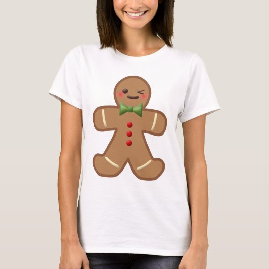 T-shirt Homme Kawaii Gingerbread (Devant)