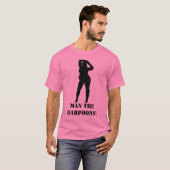 T-SHIRT HOMME LES HARPOONS ! (Devant entier)