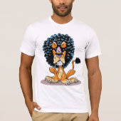 T-shirt Homme Lion en colère (Devant)