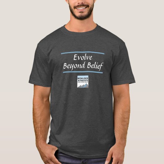 T-Shirt homme Logo Evolve Beyond Belief (Devant)