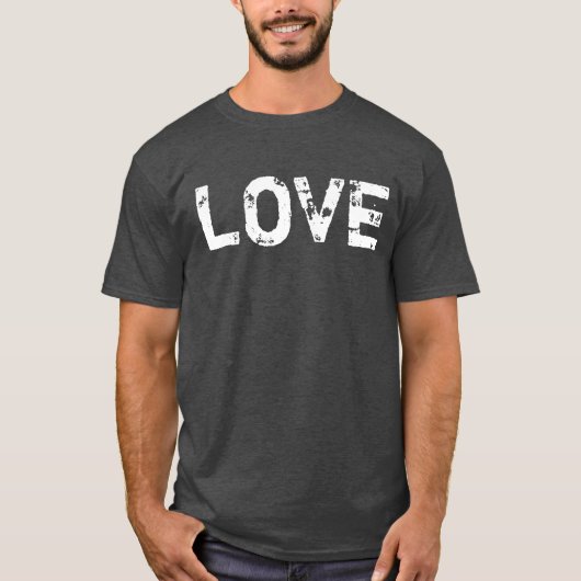 T-Shirt homme LOVE (Devant)