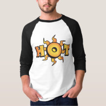 T-shirt homme manches 3/4 HOT
