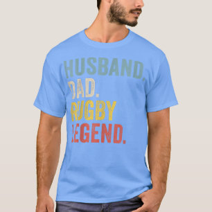 T-shirt Homme mari papa Rugby Légende