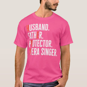 T-shirt Homme Mari Père Protecteur Opéra Chanteur Musique