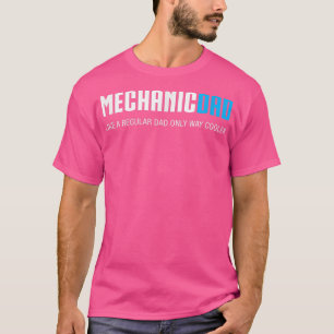 T-shirt Homme Mécanicien Papa, Drôle mignon cadeau Fête de